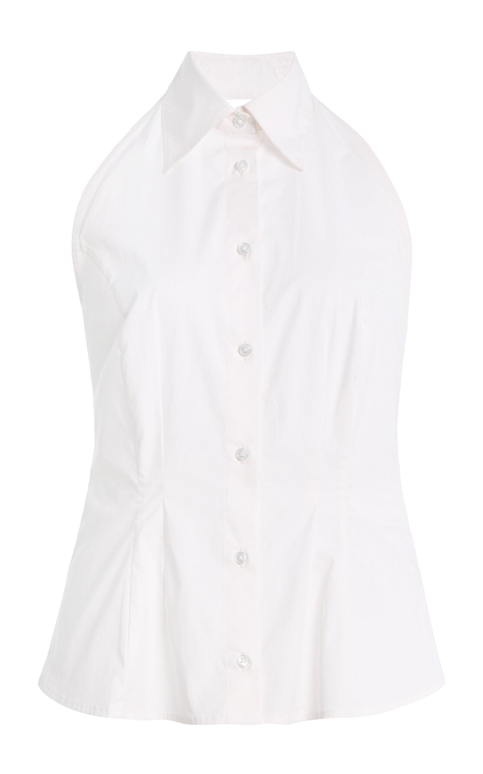 Favorite Daughter The Behind The Bow Cotton-Blend Top - Moda Operandi by FAVORITE DAUGHTER