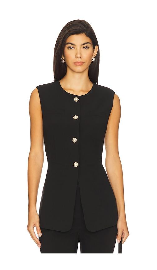 Favorite Daughter The Clocking in Top in Black by FAVORITE DAUGHTER