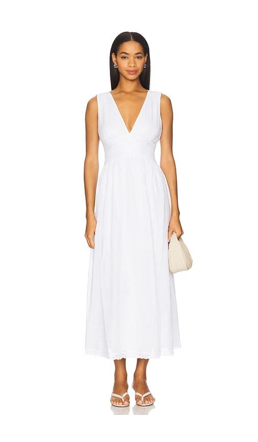 Favorite Daughter The Eyes Only For You Dress in White by FAVORITE DAUGHTER