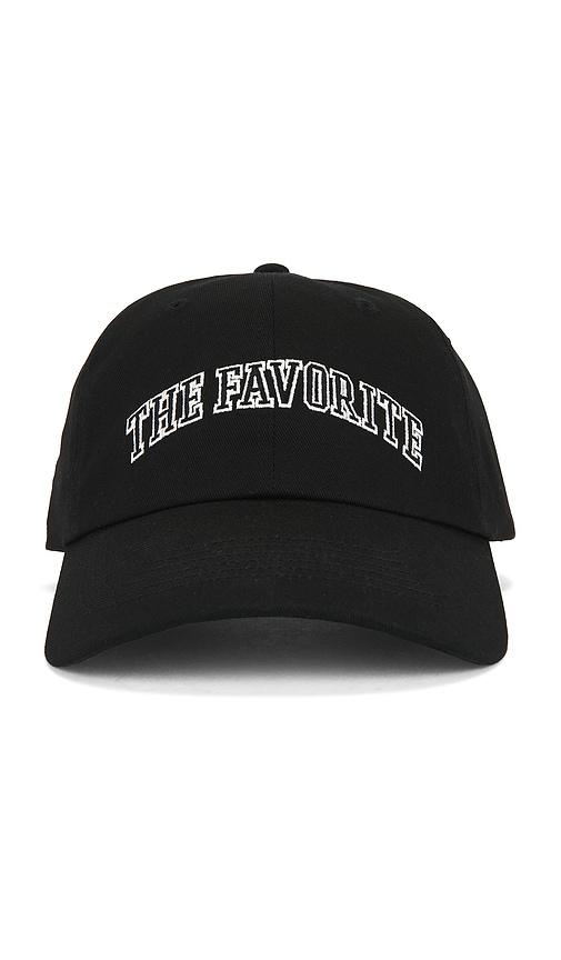 Favorite Daughter The Favorite Baseball Cap in Black by FAVORITE DAUGHTER