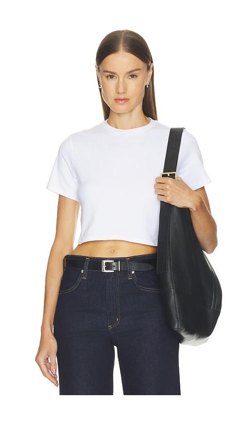 Favorite Daughter The Laura Crop Top in White by FAVORITE DAUGHTER