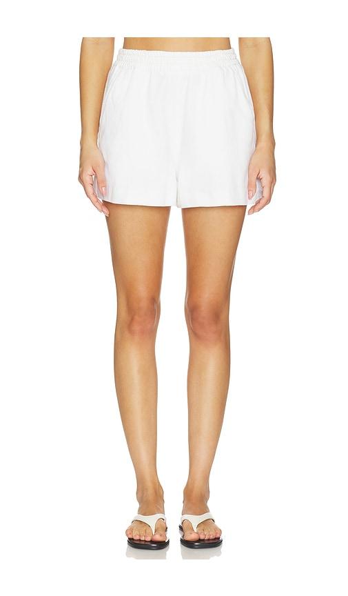 Favorite Daughter The Malibu Short in White by FAVORITE DAUGHTER