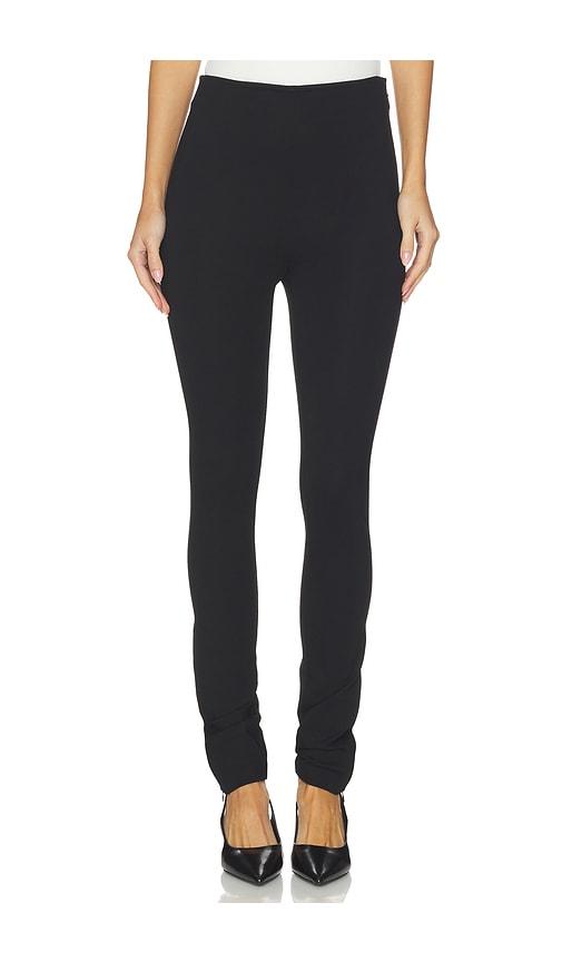 Favorite Daughter The Pointe Ponte Pant in Black by FAVORITE DAUGHTER