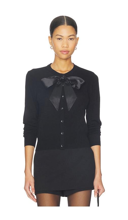 Favorite Daughter The Take A Bow Cardigan in Black by FAVORITE DAUGHTER