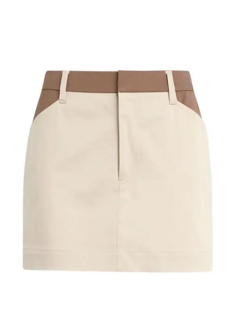 Monica panelled mini skirt by FAVORITE DAUGHTER