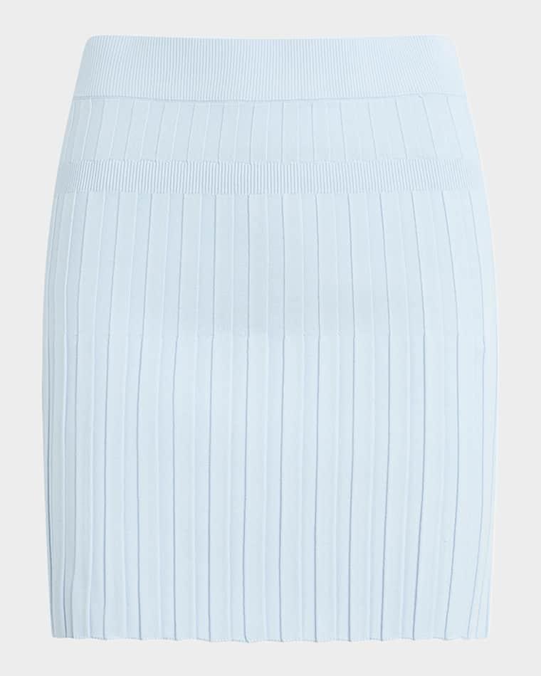 The Cecilia Ribbed Mini Skirt by FAVORITE DAUGHTER