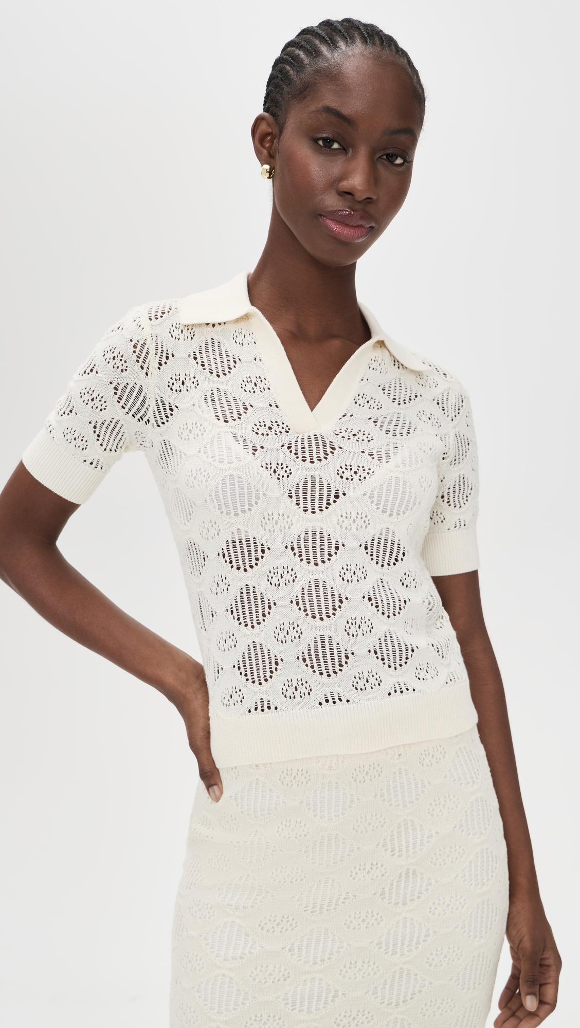 The Courtside Polo by FAVORITE DAUGHTER