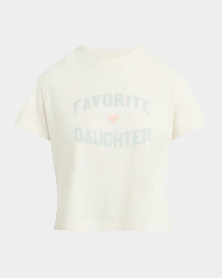 The Cropped Favorite Tee by FAVORITE DAUGHTER