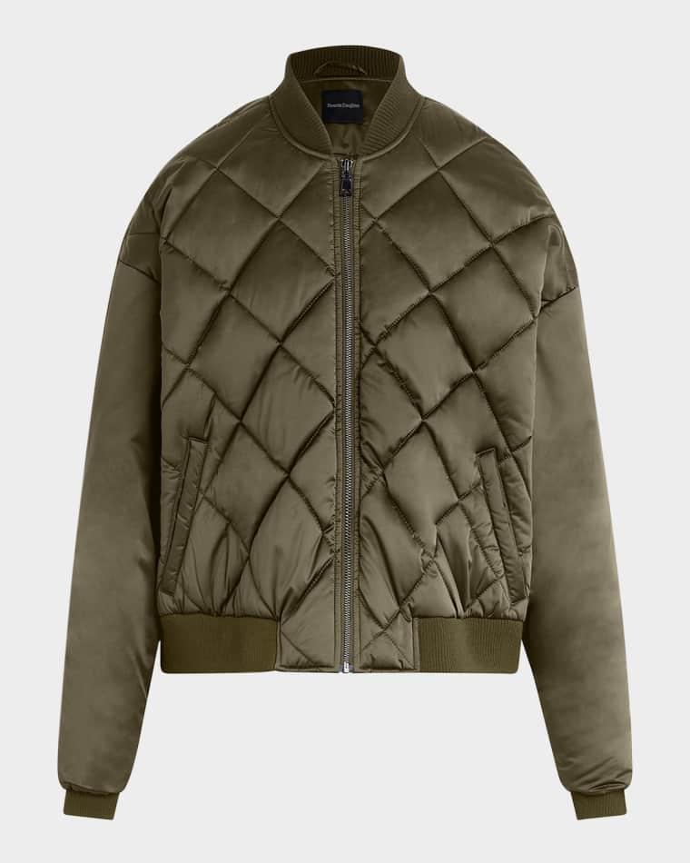 The Favorite Quilted Bomber Jacket by FAVORITE DAUGHTER