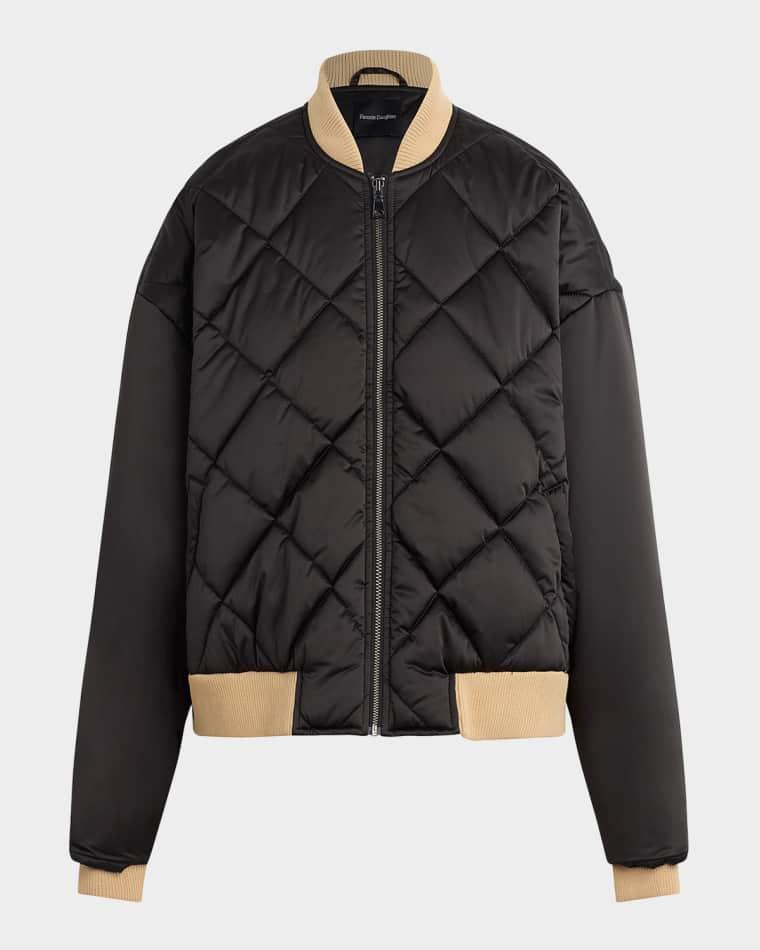 The Favorite Quilted Bomber Jacket by FAVORITE DAUGHTER