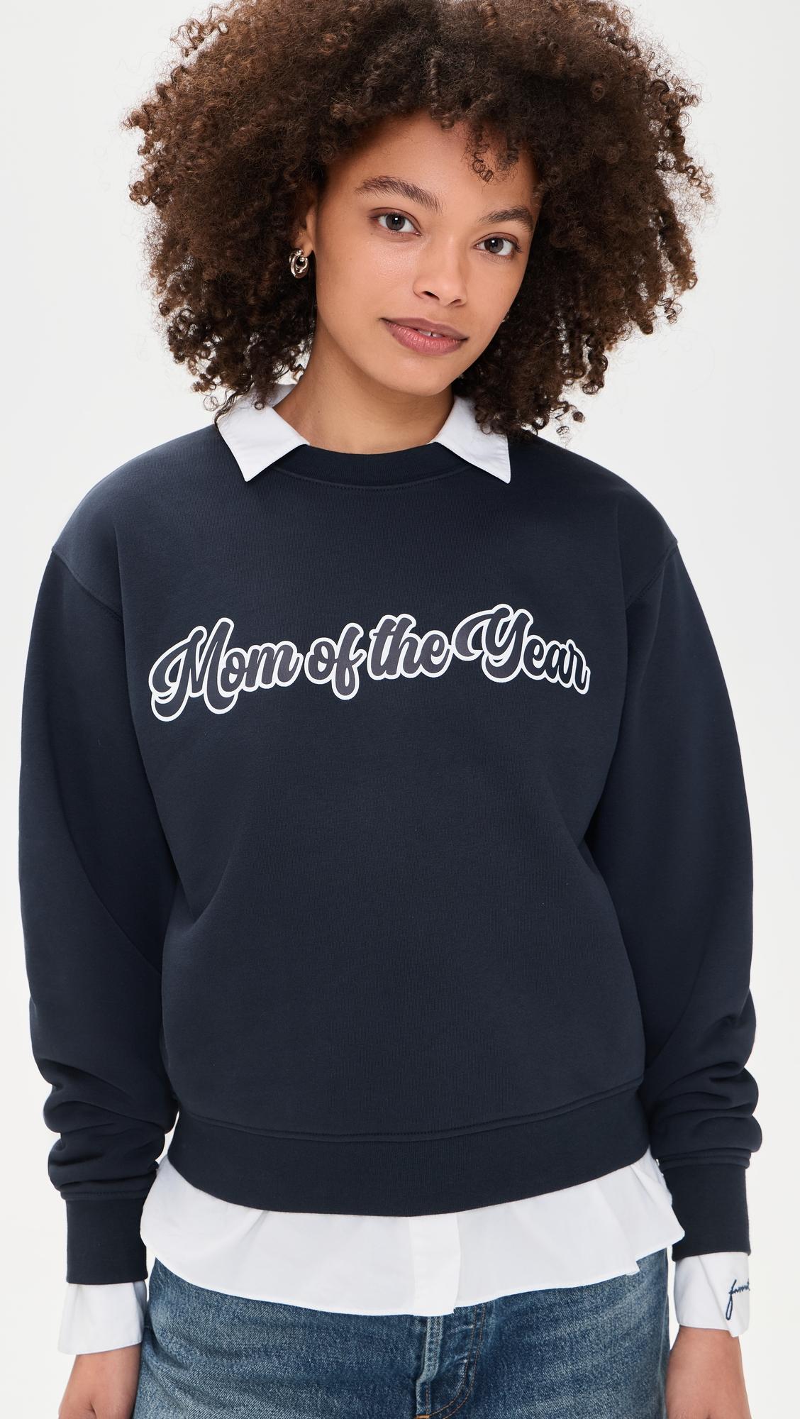 The Mom of The Year Varsity Sweatshirt by FAVORITE DAUGHTER
