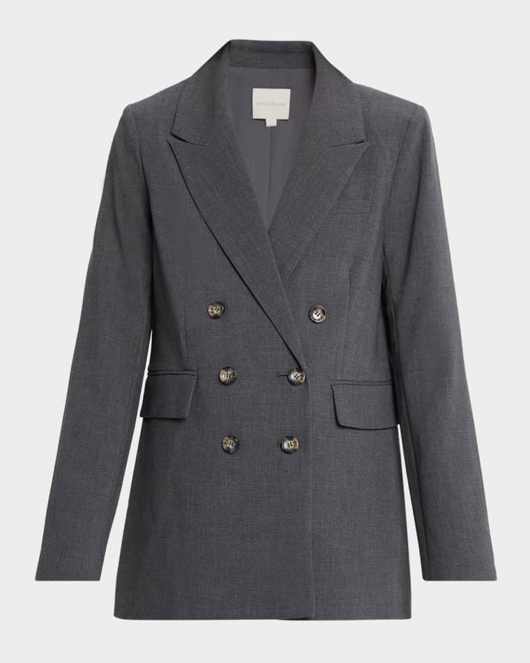 The Phoebe Double-Breasted Blazer by FAVORITE DAUGHTER