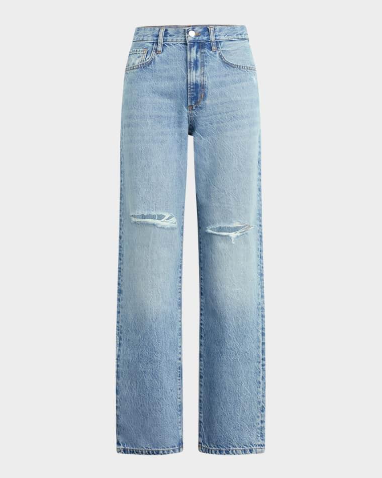 The Tommy Low-Slung Straight Jeans by FAVORITE DAUGHTER