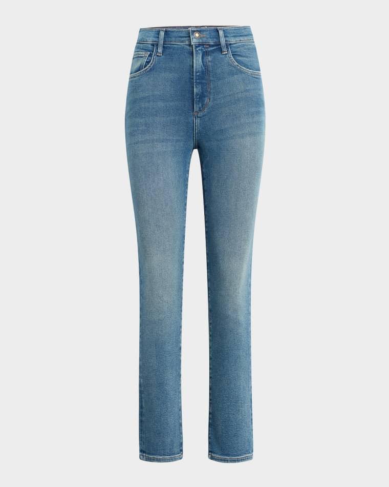 The Valentina Super High-Rise Cigarette Jeans by FAVORITE DAUGHTER