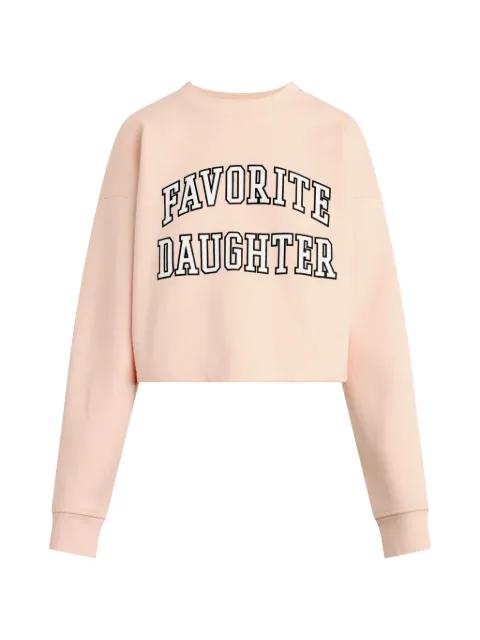 cropped sweatshirt by FAVORITE DAUGHTER