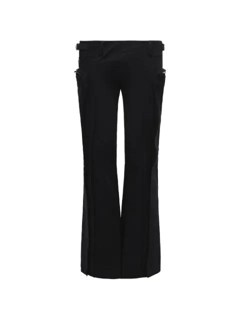 flared cargo pants by FAX COPY EXPRESS