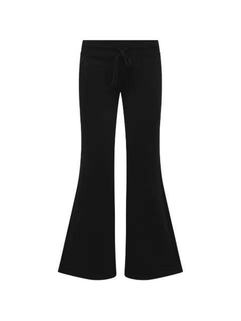 flared track pants by FAX COPY EXPRESS