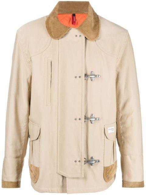 4 Ganci hook-fastening jacket by FAY