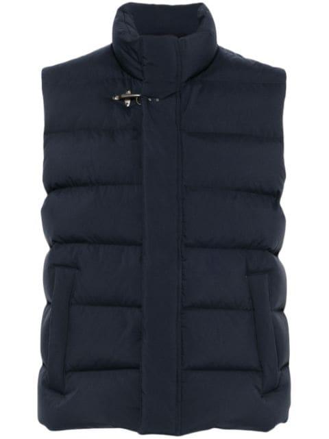 Gancini-buckle gilet by FAY