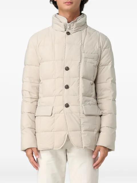 Padded button jacket by FAY