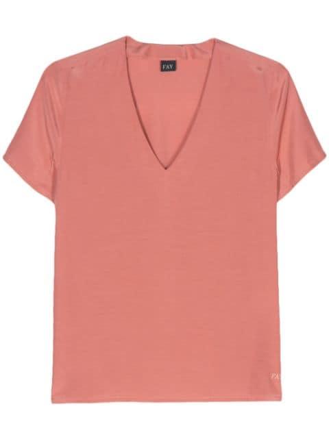 V-neck blouse by FAY