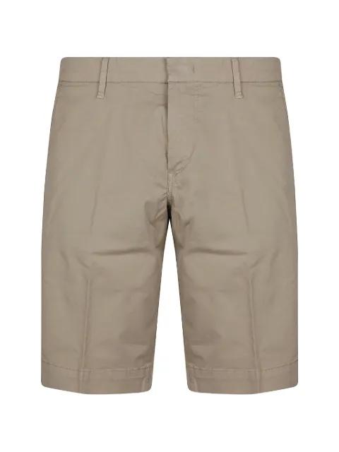 button-fastening chino shorts by FAY