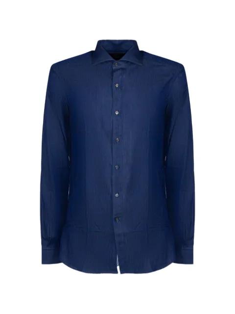 buttoned denim shirt by FAY