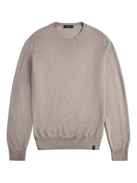 crew-neck top by FAY