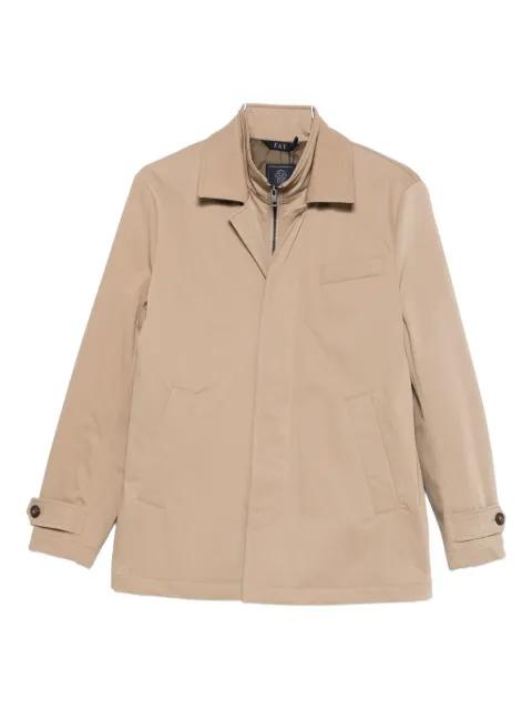 double-layer welt-pocket jacket by FAY