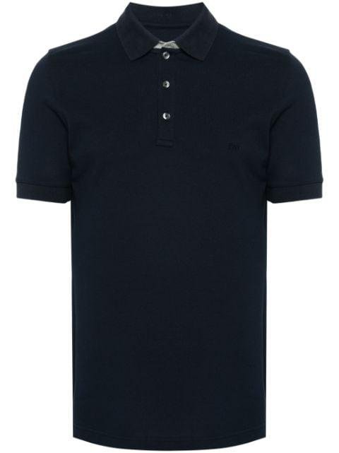 embroidered-logo polo shirt by FAY