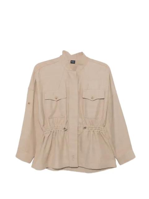 flap pocket jacket by FAY
