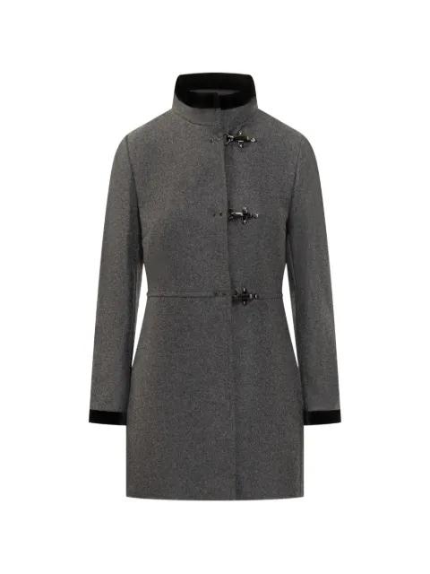 grey coat by FAY