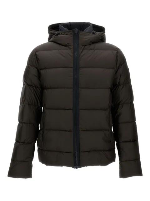 hoodied quilted coat by FAY