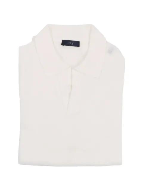 knitted polo shirt by FAY
