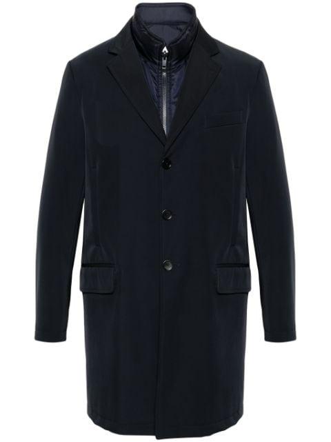 layered coat by FAY