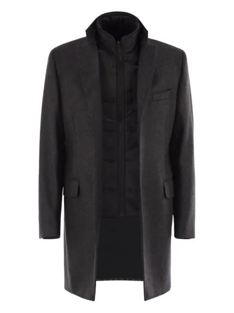 layered coat by FAY