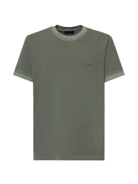 logo-embroidered T-shirt by FAY