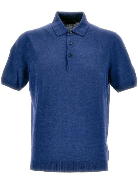 logo-embroidered polo shirt by FAY