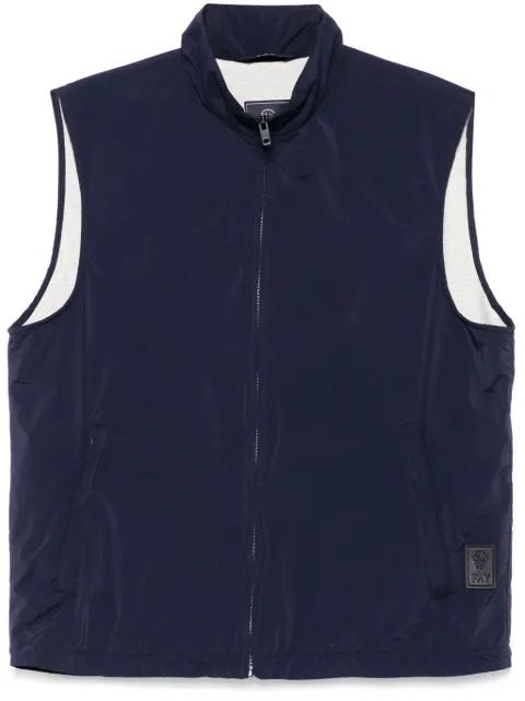 logo-patch gilet by FAY