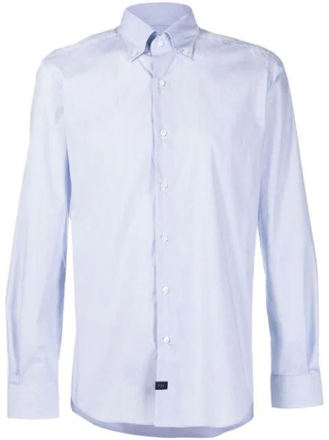 long-sleeve cotton shirt by FAY