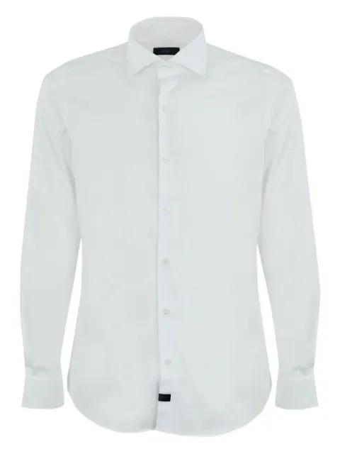 long-sleeve point-collar shirt by FAY