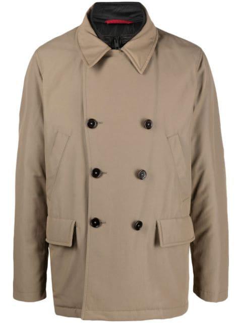 padded double-breasted jacket by FAY