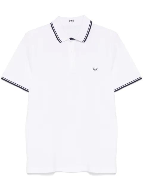piqué polo shirt by FAY