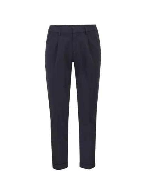 pleated turned-up trousers by FAY