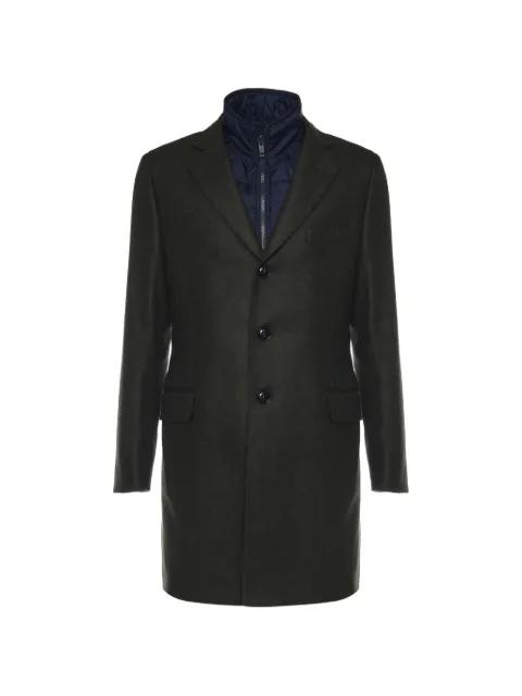pocketsquare slit gilet and coat (set of two) by FAY