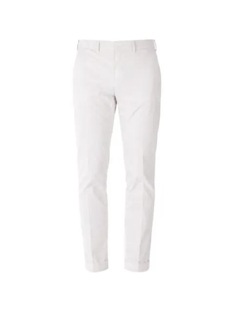 pressed-crease turn-up trousers by FAY
