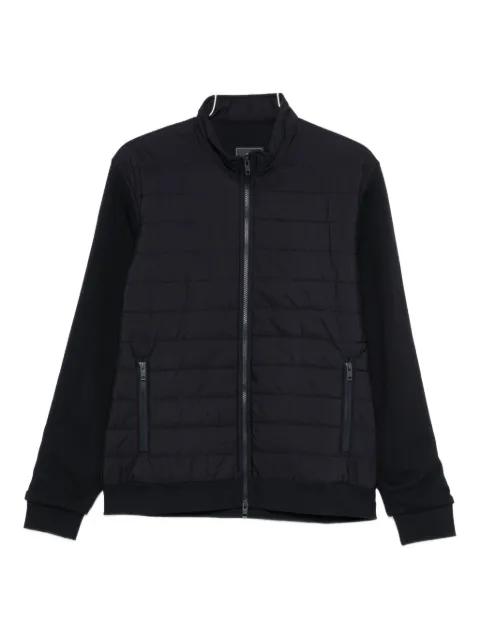 quilted-panelled jacket by FAY