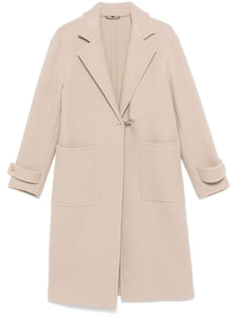 single-breasted coat by FAY