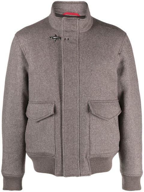 stand-up collar jacket by FAY