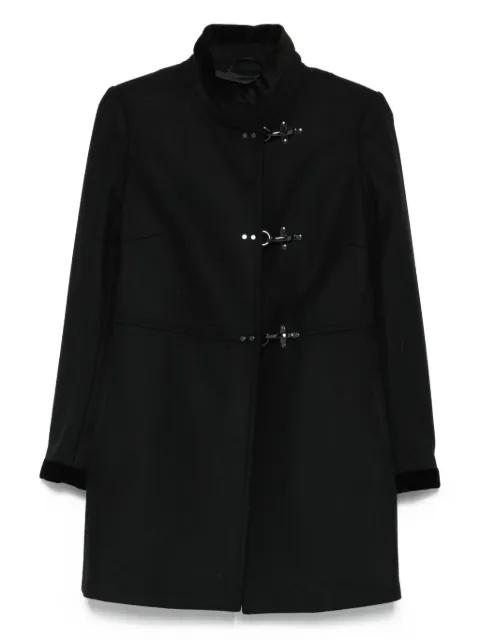 toggle-fastening single-breasted coat by FAY